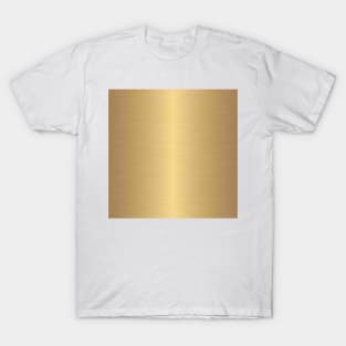 Brushed brass T-Shirt